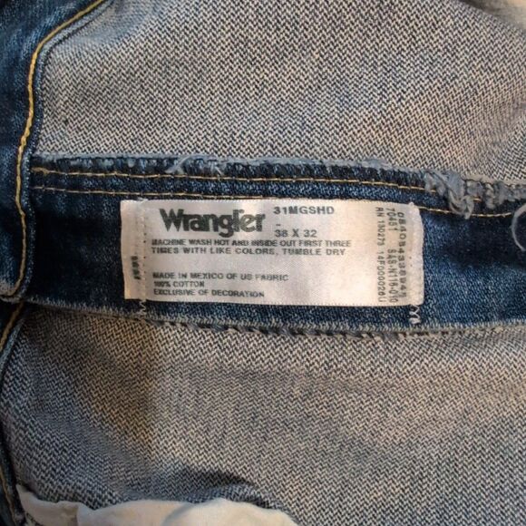 Wrangler George Strait Cowboy Cut Collection Jeans Men's 39x30 Blue Denim - Picture 6 of 10